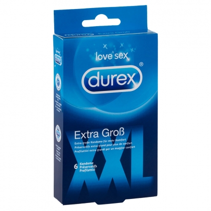 Durex XXL extra groß 6er