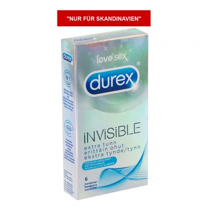 Durex Invisible 6