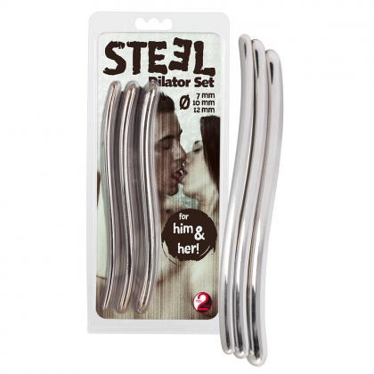 Steel Dilatoren Set 7,10,12mm