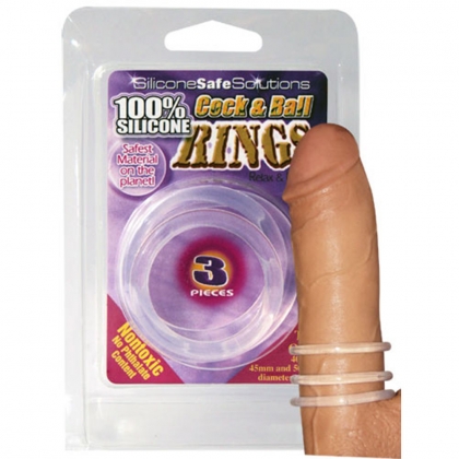 Silicone "Cock&Ball Rings" Set