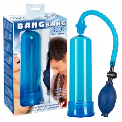 Bang Bang Blue Penis pump blue