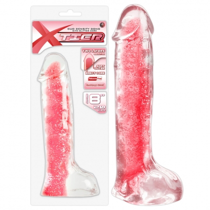 X-TIER 8inch red-transparent