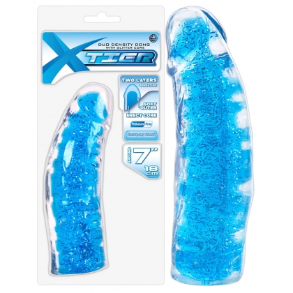 X-TIER 7inch blue-transparent