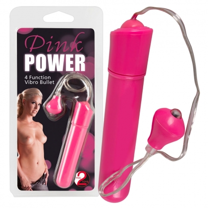 Pink Power 4 function bullet