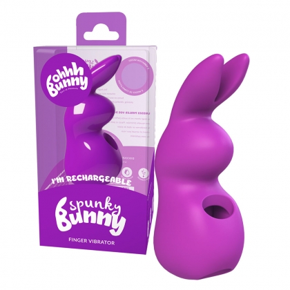 Spunky Bunny Finger-vibe Purpl