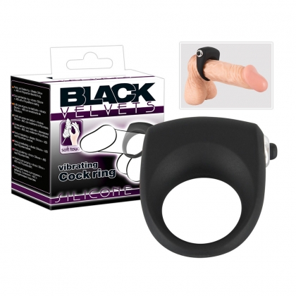 Black Velvets Vibrating Ring