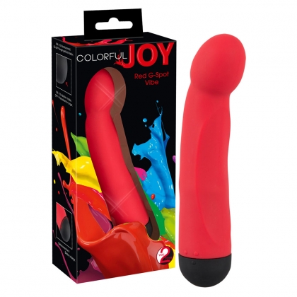 Colorful Joy Red G-Spot Vibe