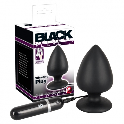 Black Velvets Vibrating Plug