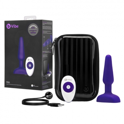 b-Vibe trio plug purple