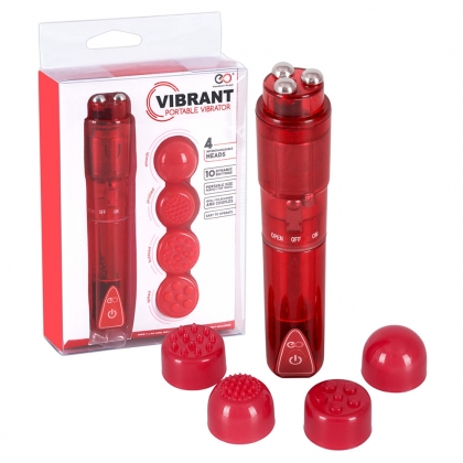 Vibrant Portable Vibe red