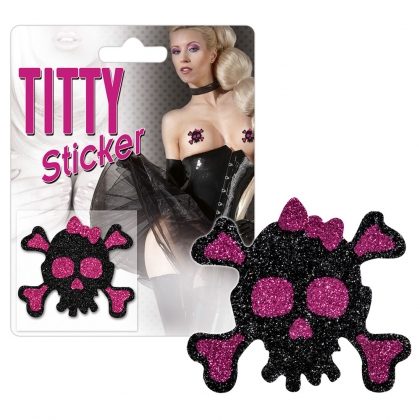 Titty Sticker Totenkopf