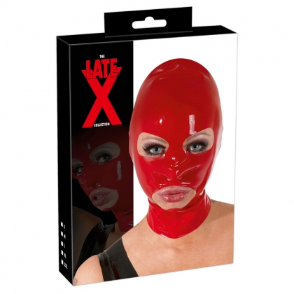 Latex Mask red